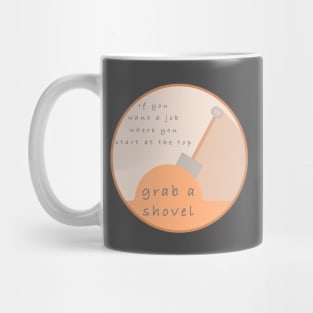 Digging a Hole Mug